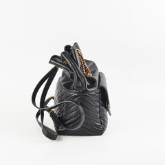 Saint Laurent Joe Backpack Black