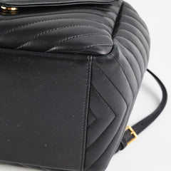 Saint Laurent Joe Backpack Black