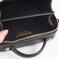 Chanel Filigree Small Caviar Vanity Black