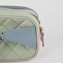 Chanel Goatskin Quilted Waist Bag Pastel