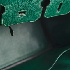 Deal of the Week - Hermes Birkin 35 Ardennes Vert Anglais Stamp F Square