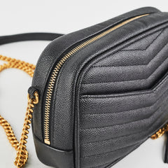 Saint Laurent Mini Camera Lou Crossbody Bag