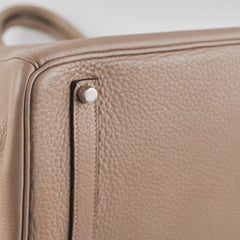 Hermes Birkin 35 Gris Tourterelle Togo - L Square Stamp