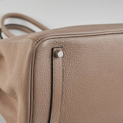 Hermes Birkin 35 Gris Tourterelle Togo - L Square Stamp