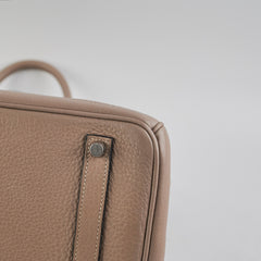 Hermes Birkin 35 Gris Tourterelle Togo - L Square Stamp