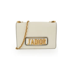 Christian Dior Ja'Dior Flap Bag Cream