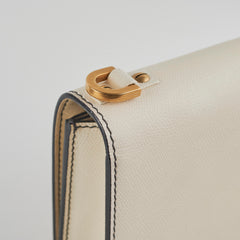 Christian Dior Ja'Dior Flap Bag Cream