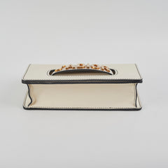 Christian Dior Ja'Dior Flap Bag Cream