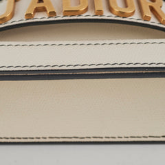 Christian Dior Ja'Dior Flap Bag Cream