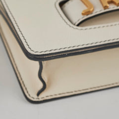 Christian Dior Ja'Dior Flap Bag Cream