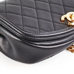 Chanel Seasonal Flap Calfskin Black