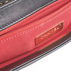 Chanel Seasonal Flap Calfskin Black