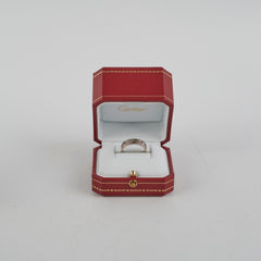 Cartier Love Ring White Gold Size 58