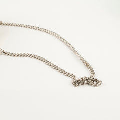 Saint Laurent Sunset Tassel Small Beige Croc Emboss