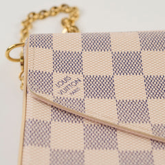 Louis Vuitton Felicie Damier Azur