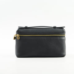 Loro Piana Extra Pocket 19 Bag Black