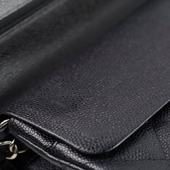 Chanel Classic Flap Jumbo Caviar Black