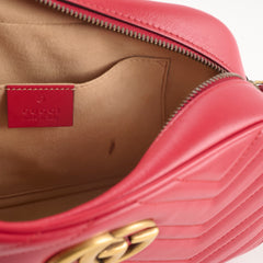 Gucci GG Marmont Camera Bag Red