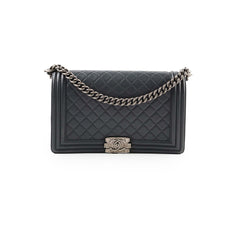 Chanel New Medium Boy Dark Grey