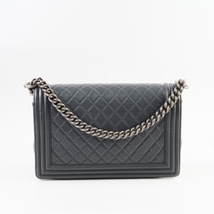 Chanel New Medium Boy Dark Grey