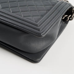 Chanel New Medium Boy Dark Grey