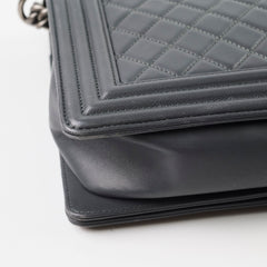 Chanel New Medium Boy Dark Grey