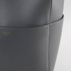 CELINE Sangle Bucket Bag Grey