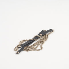 Celine Frame Wallet On Chain Black/White