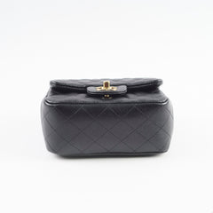 Chanel Caviar Mini Square Black 24 Series