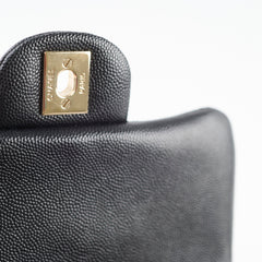 Chanel Caviar Mini Square Black 24 Series