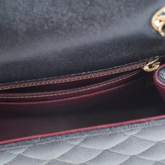 Chanel Caviar Mini Square Black 24 Series