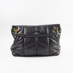Saint Laurent Puffer Lou Medium Black