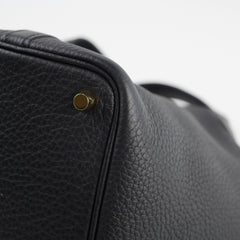 Hermes Picotin 18 Clemence Noir Z Stamp