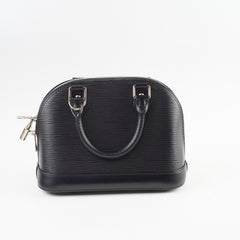 Louis Vuitton Alma BB Epi Black
