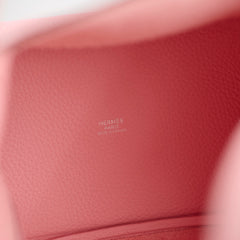 Hermes Picotin 18 Clemence Rose Sakura W Stamp