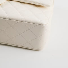 Chanel Classic Flap Medium/Large M/L Caviar White - 2023