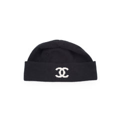 Chanel Beanie Cashmere Black