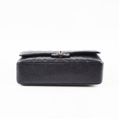 Chanel Caviar Medium/Large M/L Classic Flap Black