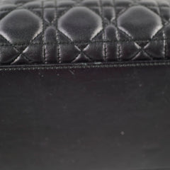 Christian Dior Lady Dior Medium Black Lambskin