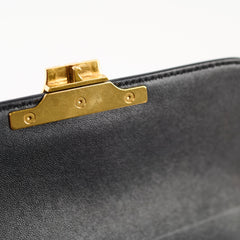 Celine Teen Triompe Shiny Calfskin Black