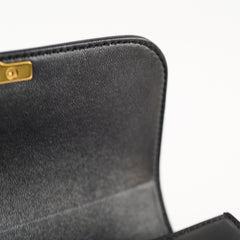 Celine Teen Triompe Shiny Calfskin Black