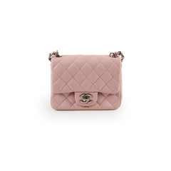 Chanel Lambskin Mini Square Light Pink