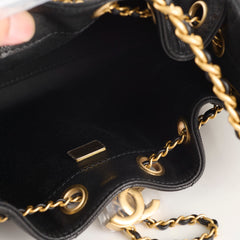 Chanel 25 Mini Black Caviar