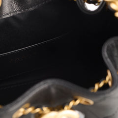 Chanel 25 Mini Black Caviar