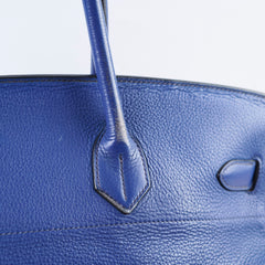 Hermes Shoulder Birkin JPG Blue J in Square