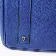Hermes Shoulder Birkin JPG Blue J in Square