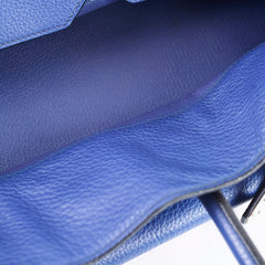 Hermes Shoulder Birkin JPG Blue J in Square