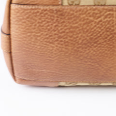 Gucci GG Canvas Hobo Shoulder Bag Brown