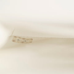 Chanel 24k Vintage Small Classic Flap Lambskin White