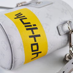 Louis Vuitton Chalk Nano Shoulder Bag Light Grey